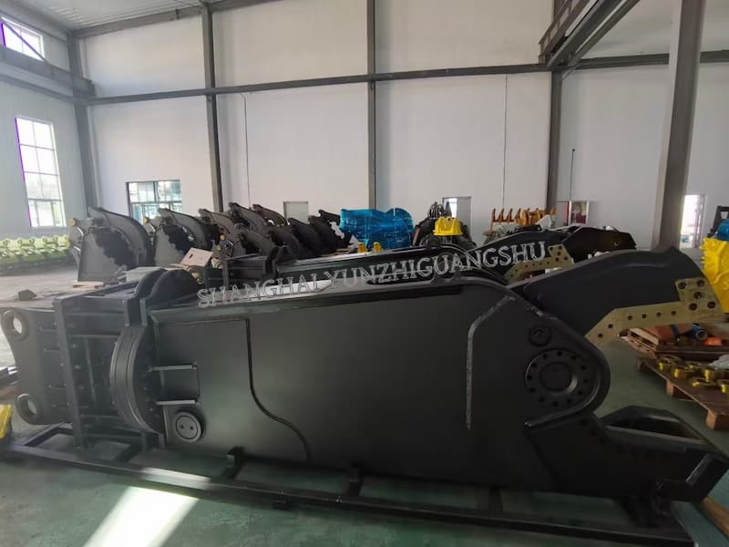 hydraulic shear JS80RT for 6-9ton excavator