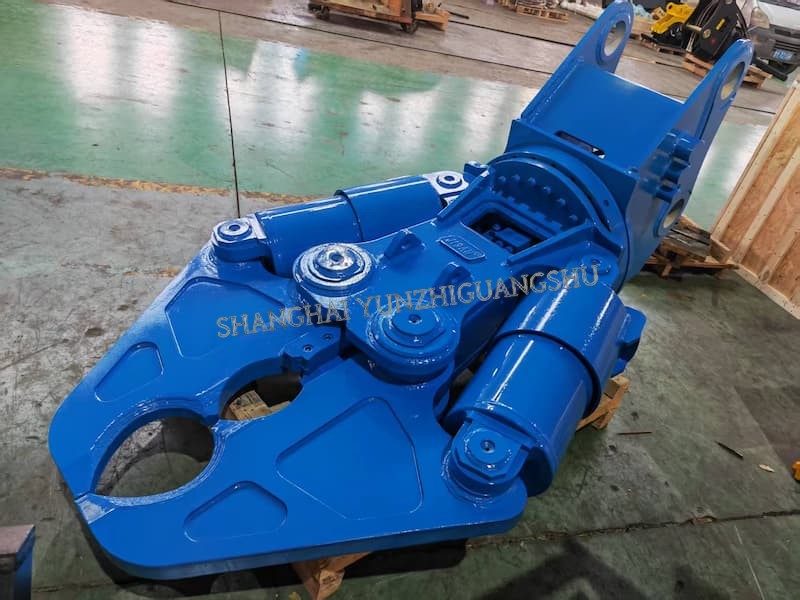 hydraulic crusher JSDH80 NM400 for crushing concrete and steel