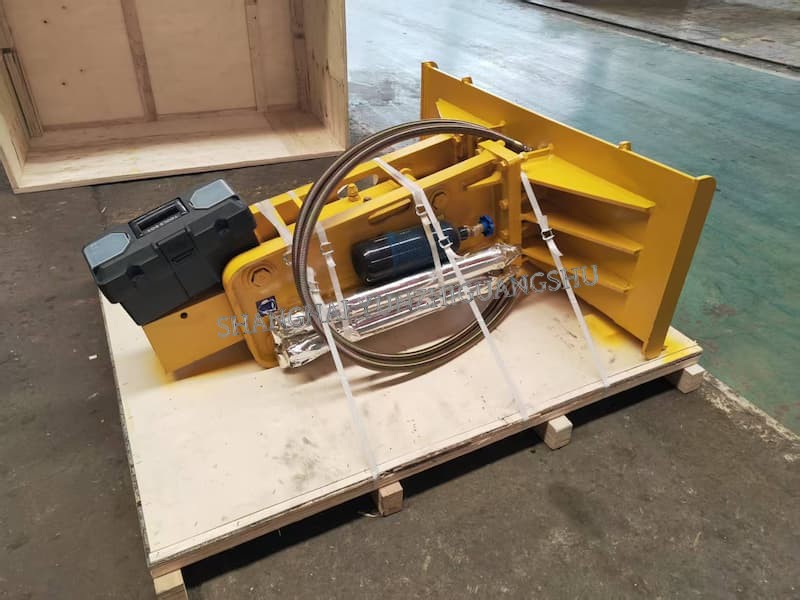 hydraulic breaker JSB200 is packed