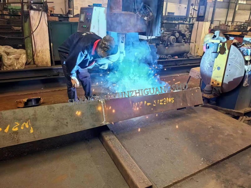 extended boom is producing in the factory